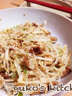 もやしの焼豚炒め♡簡単♡副菜-レシピのメイン写真