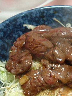 スタミナ満点☆ステーキ丼-レシピのメイン写真