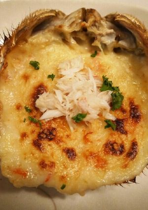 ちょっとお洒落に♪毛がに甲羅グラタン-レシピのメイン写真