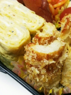 お弁当*卵焼きと揚げない竹輪フライ*-レシピのメイン写真