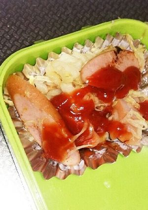 時短☆キャベツとウインナーの簡単おかず-レシピのメイン写真