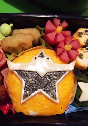 キャラ弁☆スターニンジャー-レシピのメイン写真