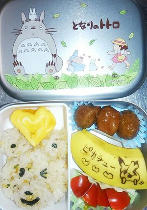 年少組、初弁当、5月7日、少量、ポケモン-レシピのメイン写真