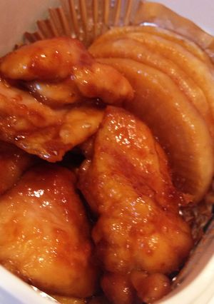 鶏むね肉と大根の生姜焼き♪（ノンオイル）-レシピのメイン写真