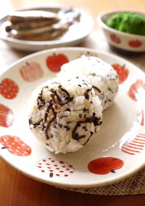 香ばしい！焼売入り焼オイルおにぎり♪-レシピのメイン写真