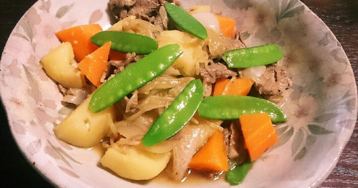 基本の肉じゃが by ☆minami 【クックパッド】 簡単おいしいみんなの