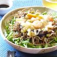中華丼の具で♪揚げあんかけ蕎麦