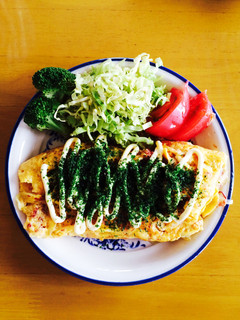 玉ねぎとコンビーフのうまうま和風オムレツ-レシピのメイン写真