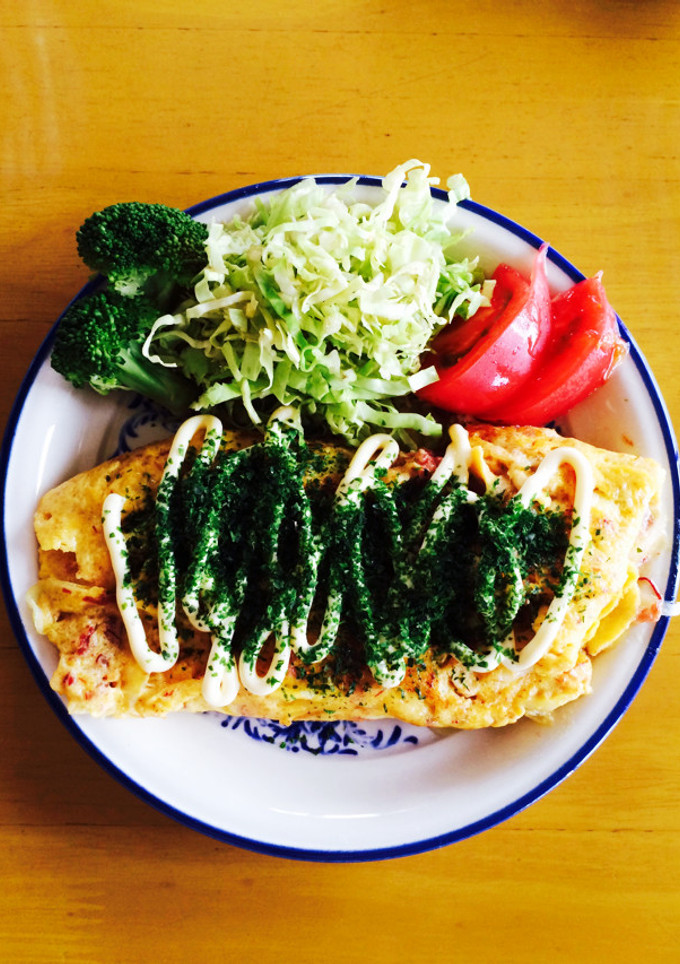 玉ねぎとコンビーフのうまうま和風オムレツ-レシピのメイン写真