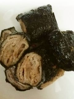 お弁当に!豚肉の磯部焼き-レシピのメイン写真