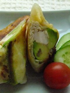 梅醤ささみ春巻き-レシピのメイン写真