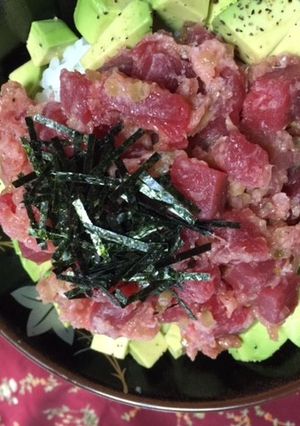 ✿マグロのたたき丼✿アメリカン-レシピのメイン写真