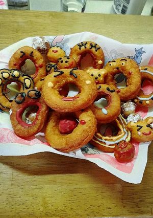 かわいいドーナツ-レシピのメイン写真