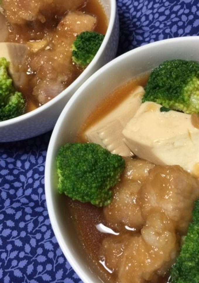 揚げ豚と豆腐の✿煮物✿-レシピのメイン写真
