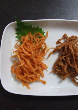 お酒もご飯もお友達♪さきイカの甘辛-レシピのメイン写真