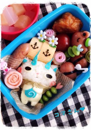 妖怪ウォッチ♡キャラ弁♡コマさん♡-レシピのメイン写真