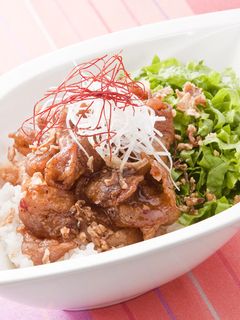 豚肉の甘辛スタミナ丼-レシピのメイン写真