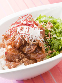 豚肉の甘辛スタミナ丼-レシピのメイン写真