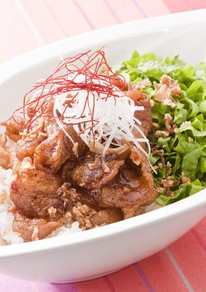 豚肉の甘辛スタミナ丼-レシピのメイン写真