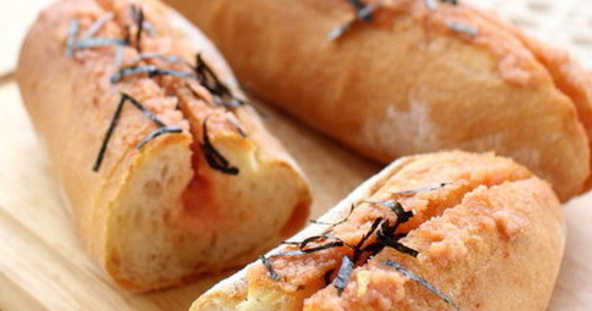 銅天板で焼くガーリックフランス by かっぱ橋浅井商店 【クックパッド