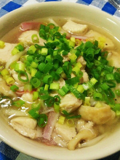 あっさり鶏塩うどん-レシピのメイン写真
