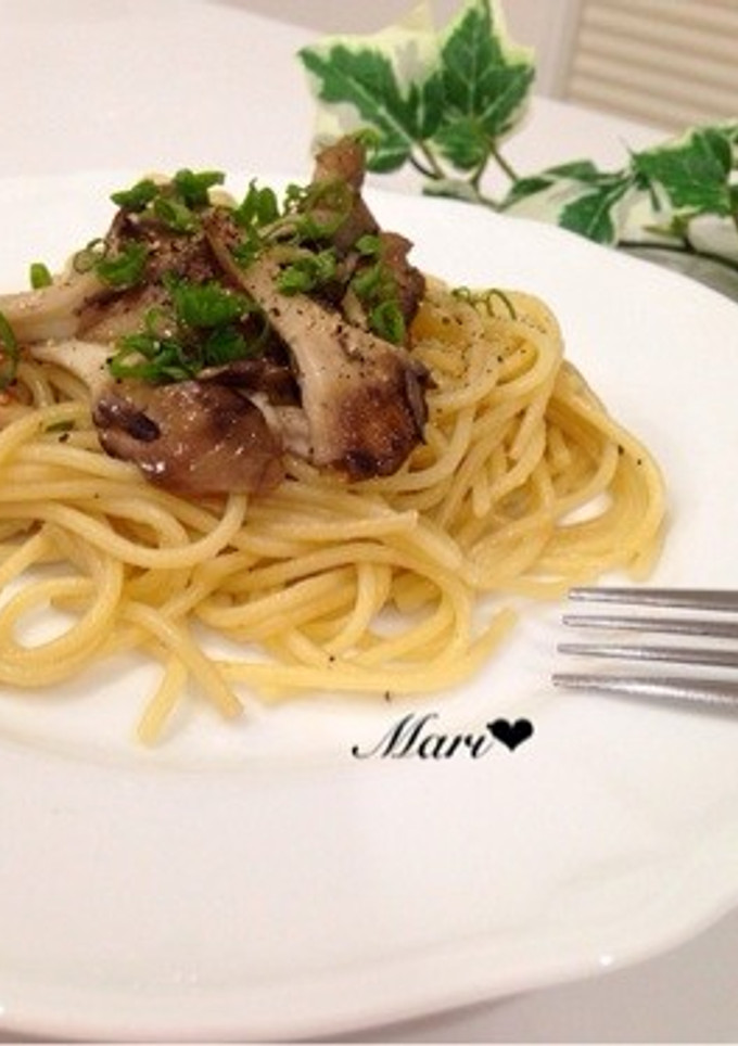 簡単旨い！ガリバタ和風きのこパスタ-レシピのメイン写真