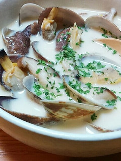超簡単☆あさり貝と椎茸のスープ-レシピのメイン写真
