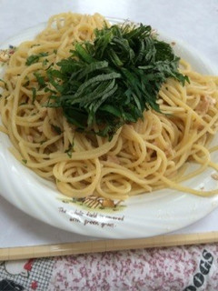 ツナの和風スパゲッティ-レシピのメイン写真