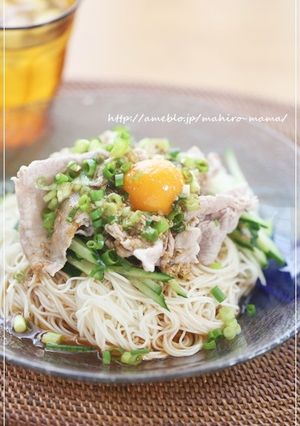 うま辛！韓国風そうめん-レシピのメイン写真