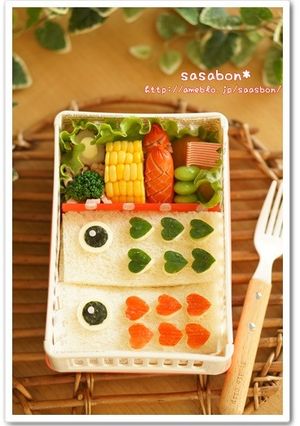 簡単♪こいのぼりサンド-レシピのメイン写真