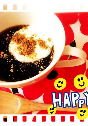 簡単♡カンテンのコーヒーゼリー-レシピのメイン写真