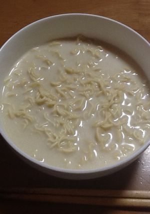 電気ケトルで！シンプル豆乳ラーメン-レシピのメイン写真