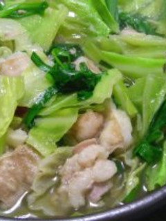 もつ鍋(醤油だし)-レシピのメイン写真