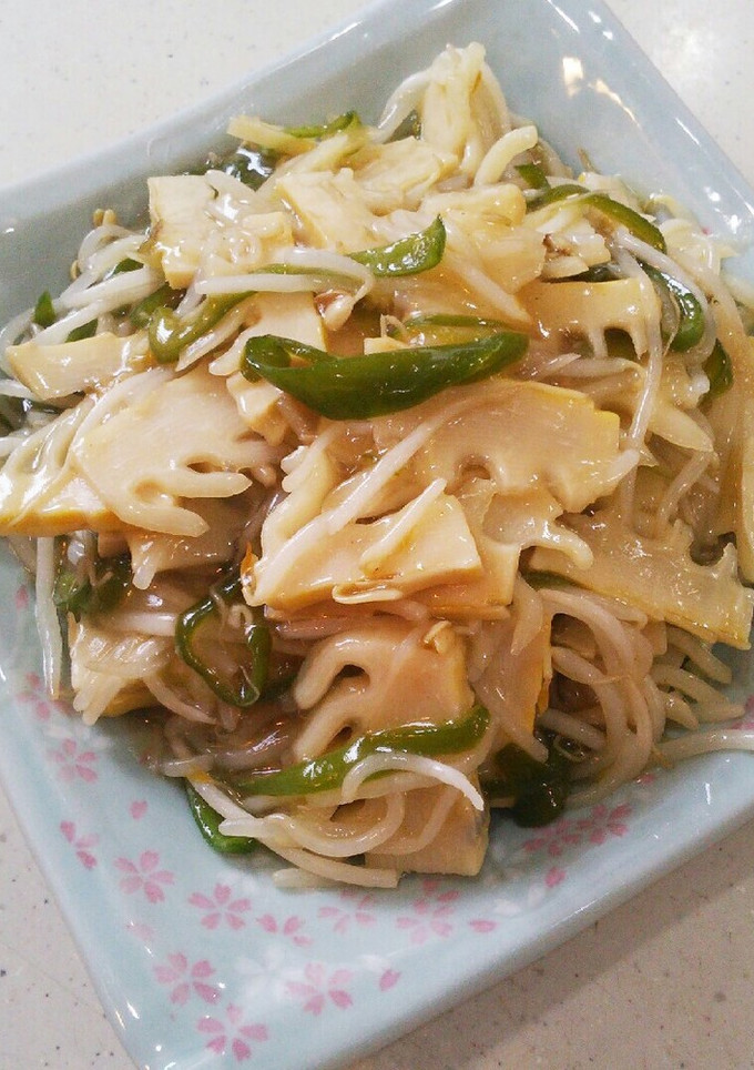 筍の中華炒め-レシピのメイン写真