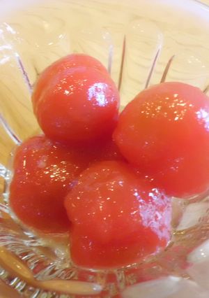 トマトおつまみ-レシピのメイン写真