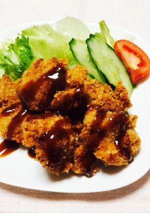 簡単!お弁当にひとくちチキンカツ-レシピのメイン写真