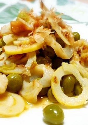 ◆相性抜群！グリンピースと筍の煮物◆-レシピのメイン写真