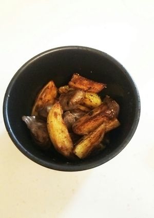 コリコリ☆砂肝ポテトのニンニク醤油炒め-レシピのメイン写真