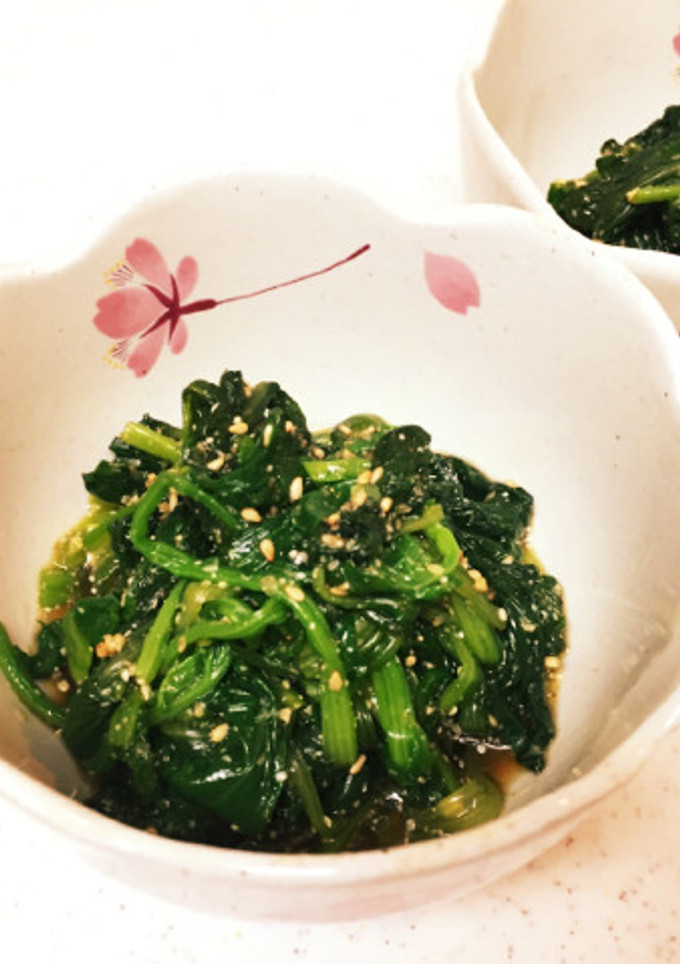 ほうれん草の胡麻和え-レシピのメイン写真