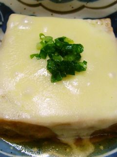 ★簡単!ふわふわ*絹厚揚げチーズ焼き*♪-レシピのメイン写真