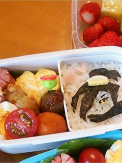 キャラ弁当妖怪ウォッチオロチ-レシピのメイン写真