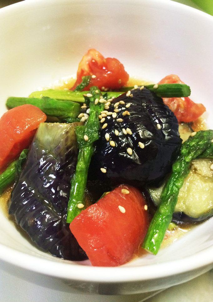 夏野菜の揚げ浸し-レシピのメイン写真