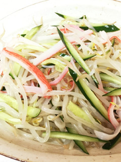 もやしの中華サラダ☆市販ドレッシング使用-レシピのメイン写真