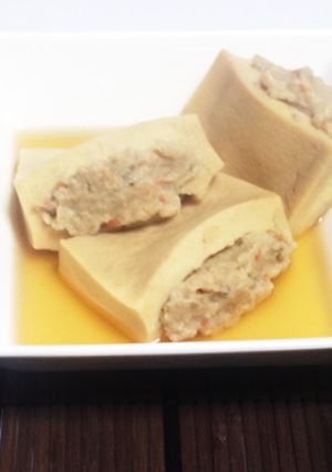 高野豆腐のつみれサンド-レシピのメイン写真