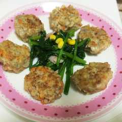 รูปของ 【菌活】野菜とえのきの肉団子