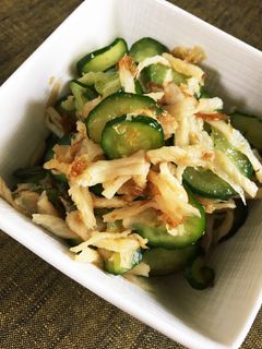 きゅうりと切り干し大根のさっぱり和え物-レシピのメイン写真