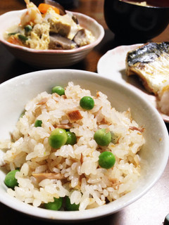 旬!豆ごはんツナ入り☆お弁当にも☆-レシピのメイン写真