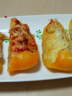 簡単☆パプリカのハッシュドポテト焼き♪-レシピのメイン写真