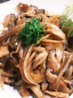 カジキの生姜焼きたっぷりきのこ-レシピのメイン写真