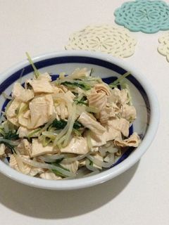 水菜と湯葉のおひたし-レシピのメイン写真
